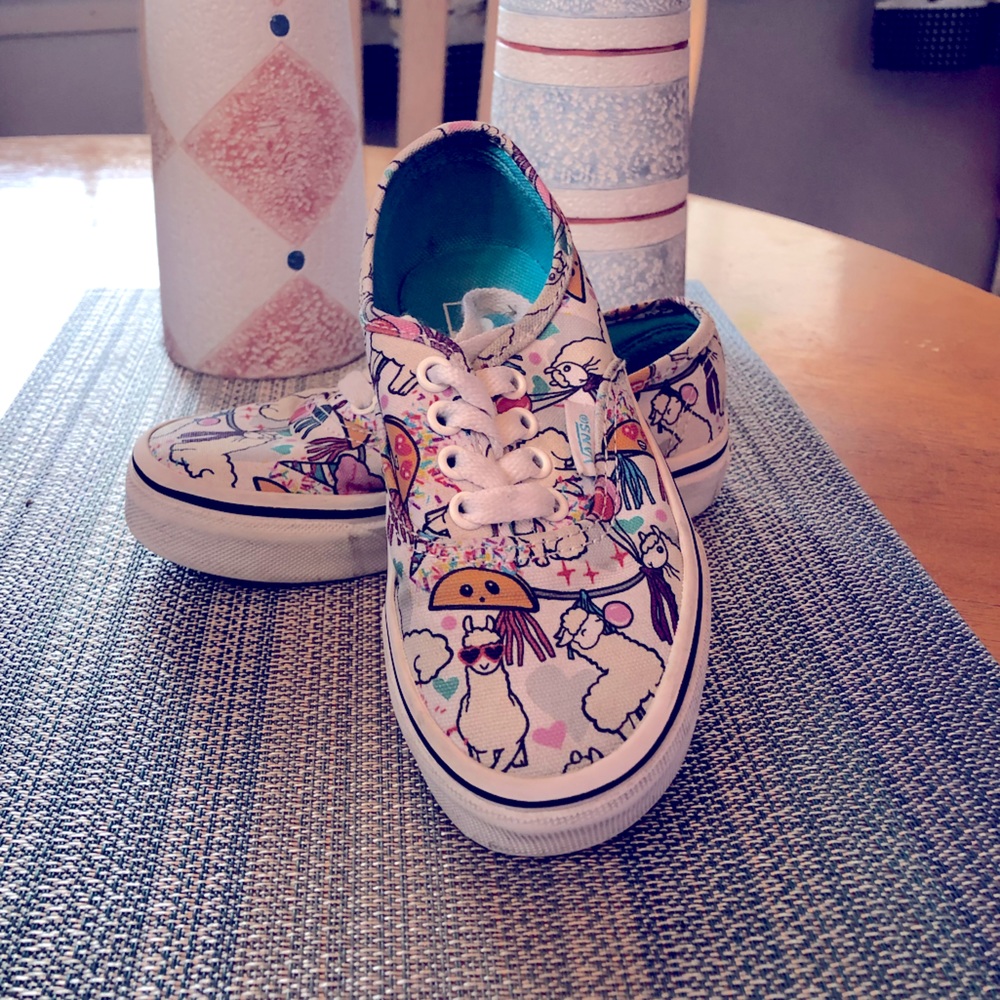 Kids Llama Taco Vans sz 11